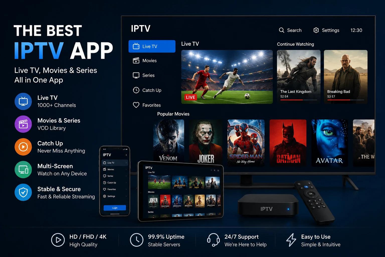 Melhor App IPTV