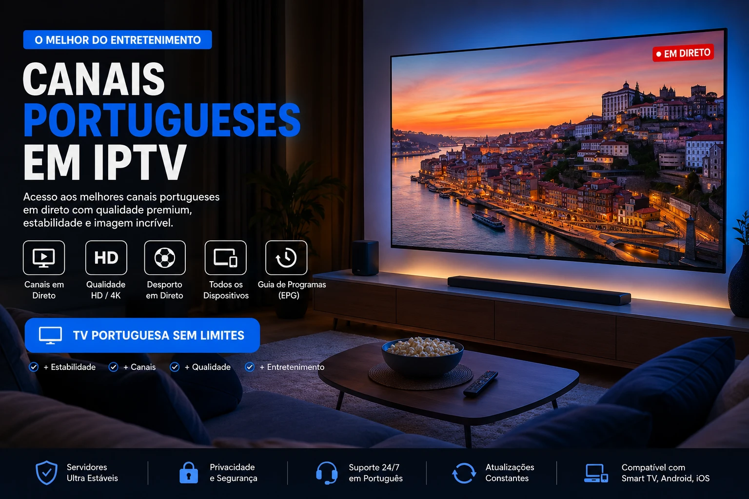Canais Portugueses: Guia Completo 2026