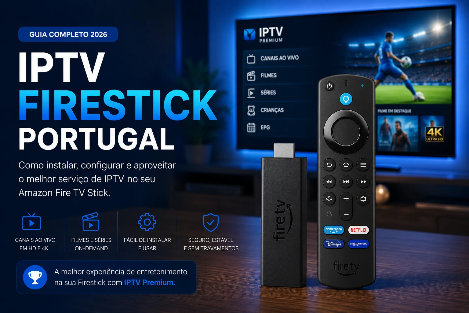 IPTV para Firestick em Portugal