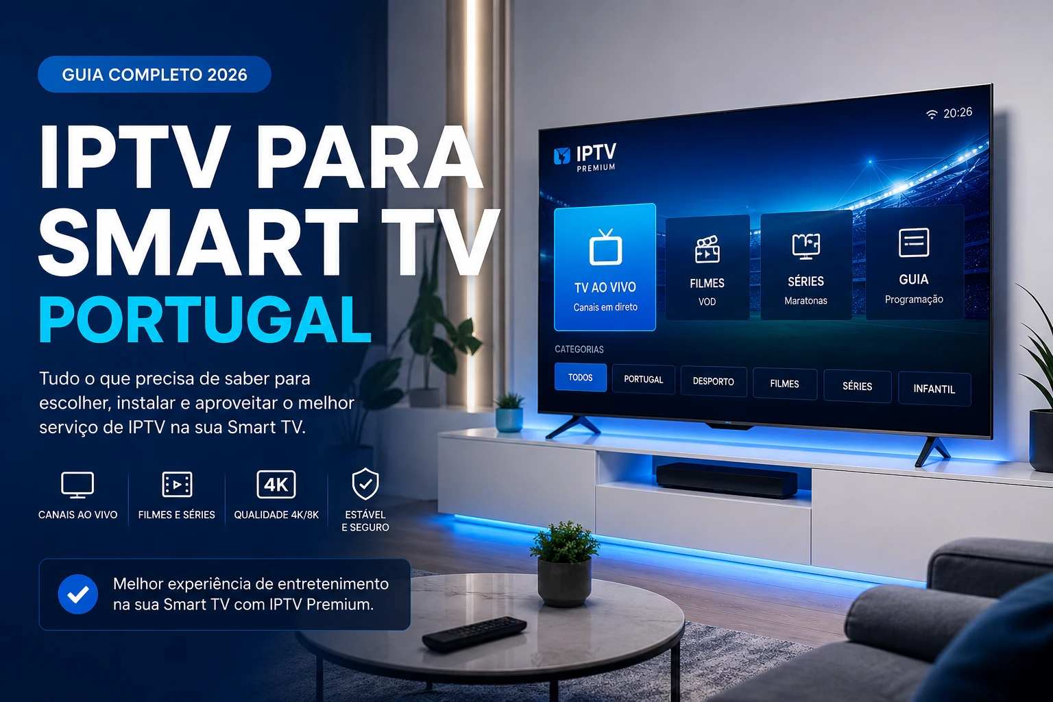 IPTV para Smart TV em Portugal